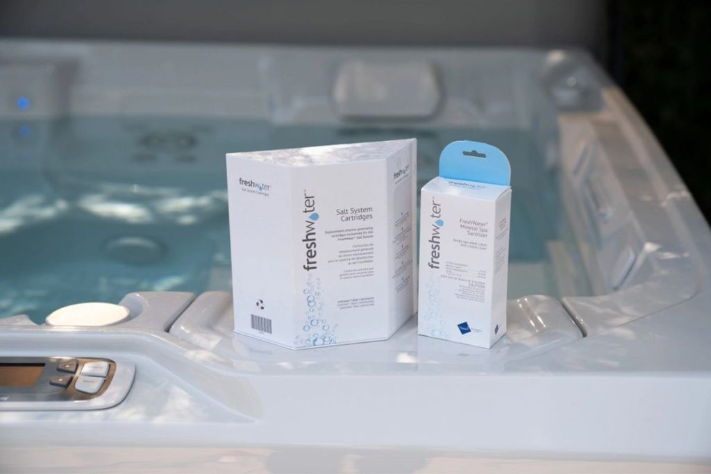 HotSpring® - Freshwater Cartridges - Spring Dance Hot Tubs explains the advantages of salt water hot tubs